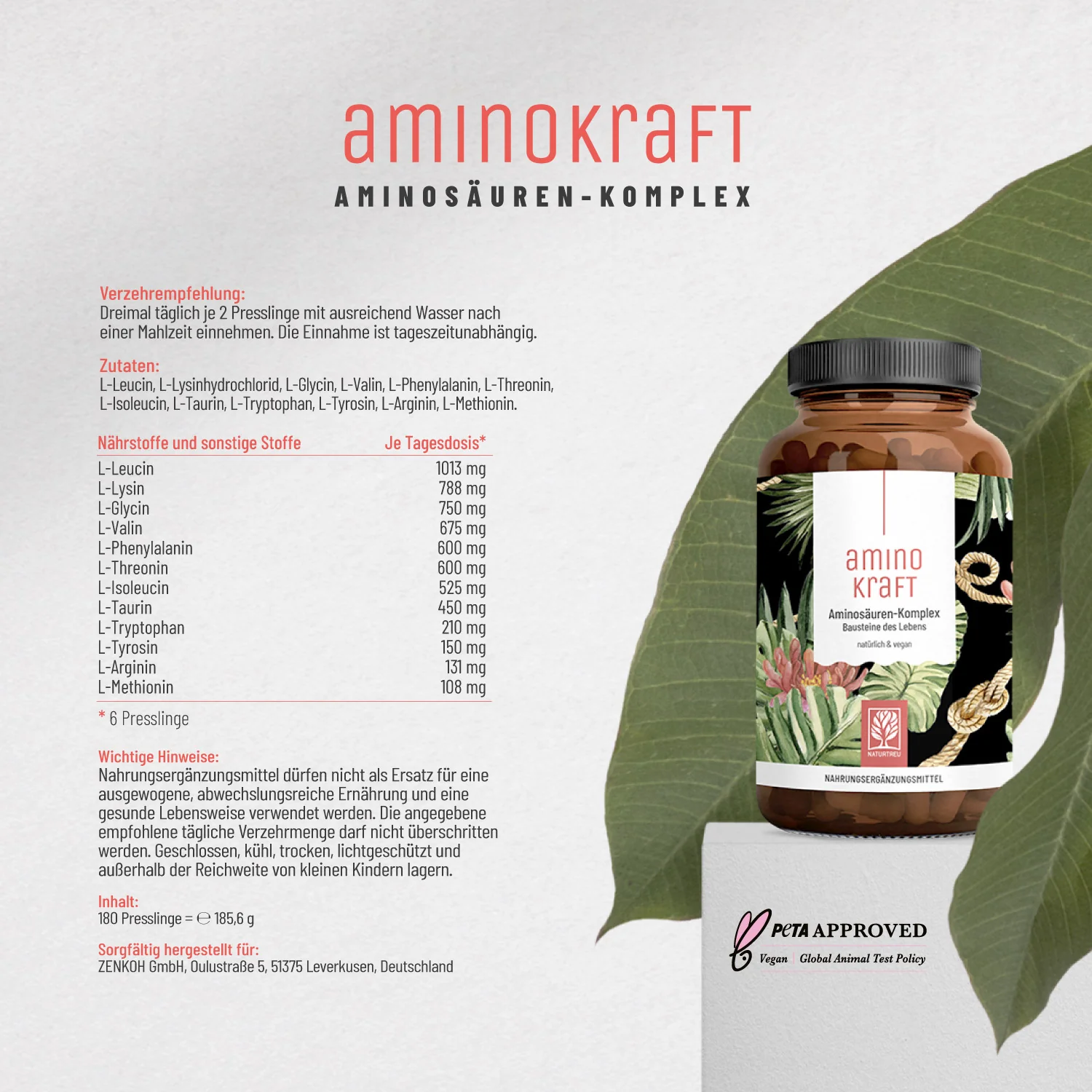Aminokraft: Aminosäuren-Komplex - Image 13